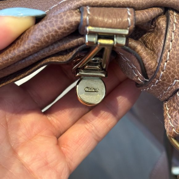 Chloe Brown Crossbody Bag - Picture 4 of 9